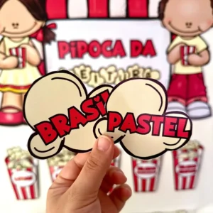 Kit Pipoca da Leitura