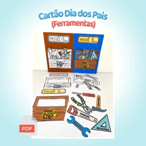 Cartão Dia dos Pais (Ferramentas)