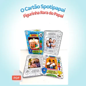 Cartão Spotipapai – Figurinha Rara do Papai