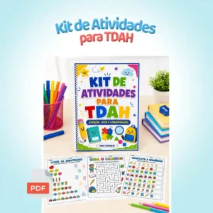 capa Kit de Atividades para TDAH
