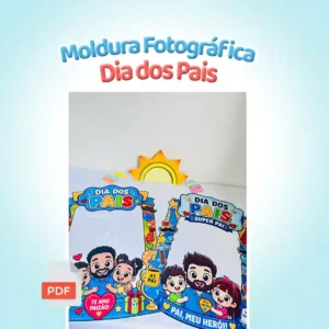 Capa Moldura Fotográfica Dia dos Pais