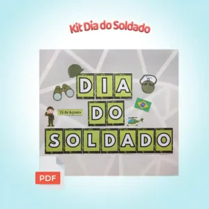 Capa kit dia do soldado