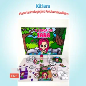 🧜‍♀️ Kit Iara – Material Pedagógico Folclore Brasileiro
