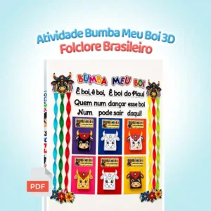 capa foto Atividade Bumba Meu Boi 3D