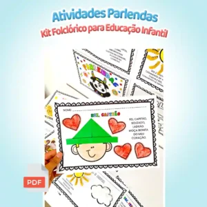 ✨ Atividades Parlendas – Kit Folclórico para Educação Infantil