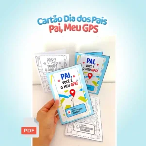 Cartão Dia dos Pais – Pai, Meu GPS
