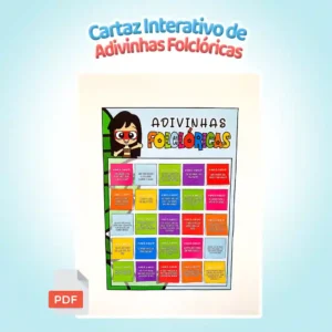 Cartaz Interativo de Adivinhas Folclóricas