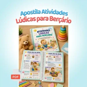 foto capa atividades lúdicas para berçário