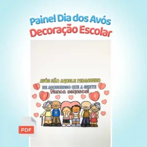 Foto capa Painel Dia dos Avós em PDF – Decoração Escolar
