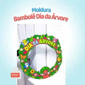 Moldura Bambolê Dia da Árvore