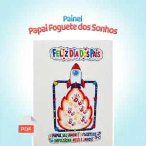 Painel Papai Foguete dos Sonhos