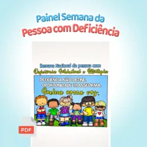 Painel Semana da Pessoa com Deficiência