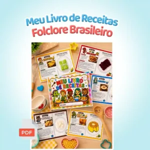 📖🍴 Meu Livro de Receitas – Folclore Brasileiro