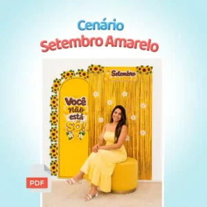 Cenário Setembro Amarelo | Painel Escolar