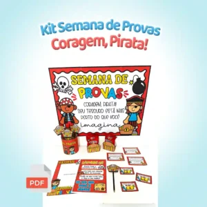Kit Semana de Provas – Coragem, Pirata!